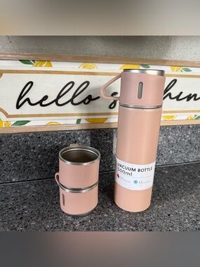 Blush Vacuum Bottle Insulated Thermos